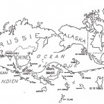 surrealist map of the world